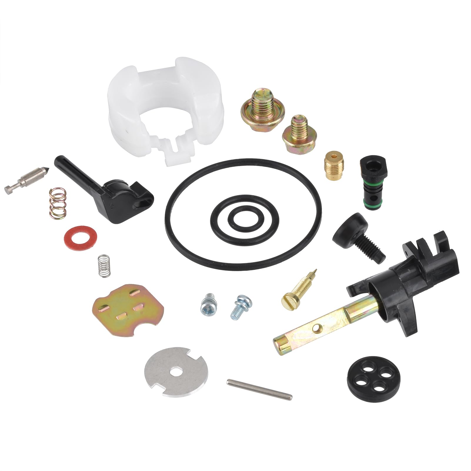Cancanle Vergaser Reparatur-Kit für Honda GX120 GX160 GX200 GX390 188F 168F 5,5HP 6,5HP 13HP 4-Takt Motor Wasser Pumpe Rasenmäher Generator Teile - GX160 Cancanle Vergaser Reparatur-Kit für Honda GX120 GX160 GX200 GX390 188F 168F 5,5HP 6,5HP 13HP 4-Takt Motor Wasser Pumpe Rasenmäher Generator Teile - GX160 von Cancanle