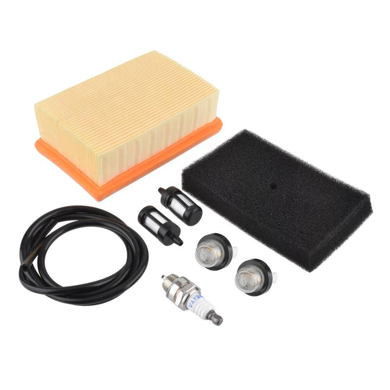 Luftfilter Vorfilter Ansaugpumpe Kraftstoffleitung Kraftstofffilter für STIHL BR350 BR430 BR450 BR450C-EF SR430 SR450 Laubbläser von Cancanle