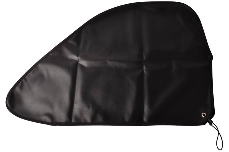 Cantonal Schwarze Deichselabdeckung 87x55 cm – PU-Material – inklusive Gummizug von Cantonal