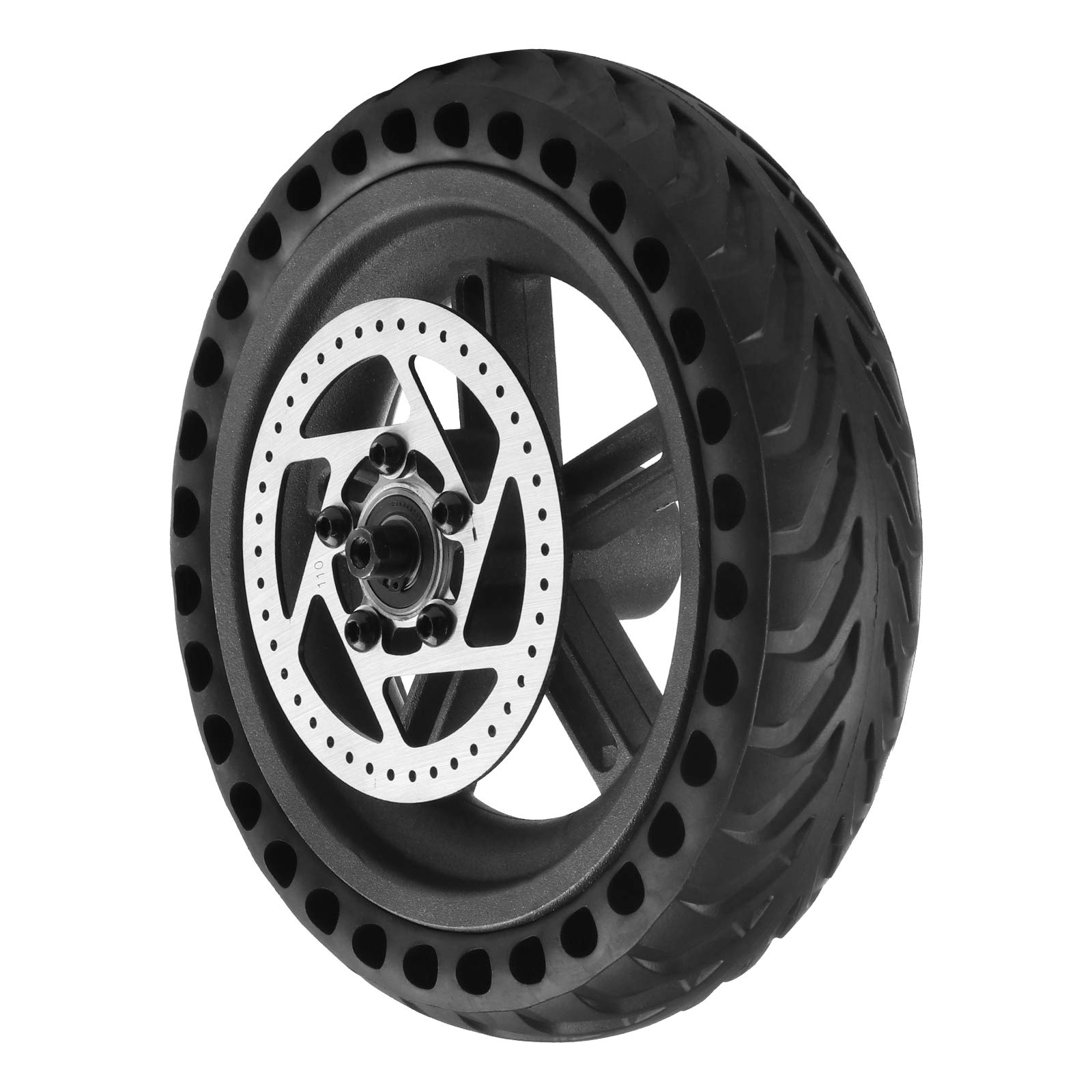Vollreifen mit Nabe und Bremsscheibe, Reifenpannen-Hinterradnaben-Reifensatz Ersatzteile Kompatibel für Xiaomi Mijia M365 Elektroroller 200mm Vollreifen mit Nabe und Bremsscheibe, Reifenpannen-Hinterradnaben-Reifensatz Ersatzteile Kompatibel für Xiaomi Mijia M365 Elektroroller 200mm von Captina