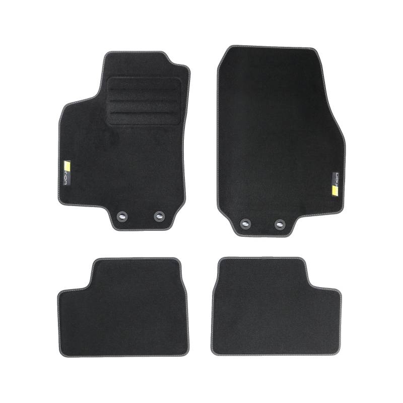 CARMAT Fussmatten mit Logo OP/ASGY98/L/B von Car Mat Co