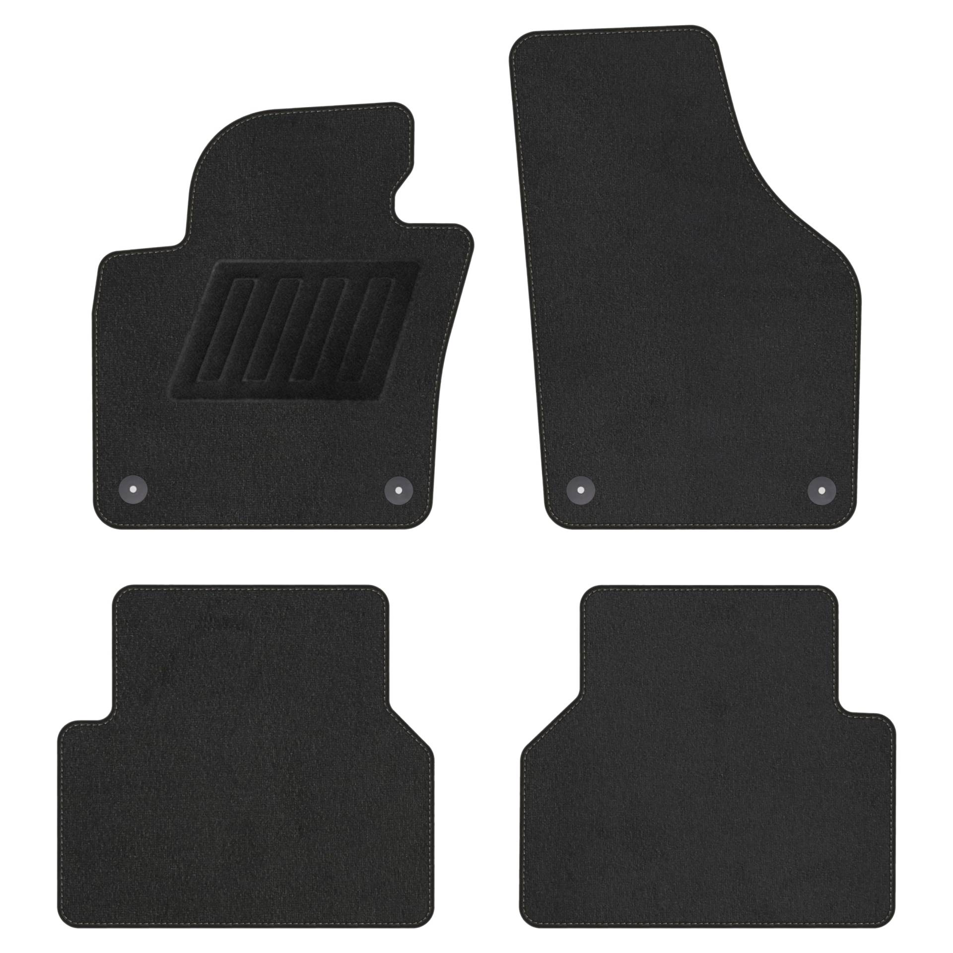 CARMAT TEXER Textil Fußmatten Passend für VW Tiguan 5N Bj. 2007-2015 Comfort CARMAT TEXER Textil Fußmatten Passend für VW Tiguan 5N Bj. 2007-2015 Comfort von Car Mat Co