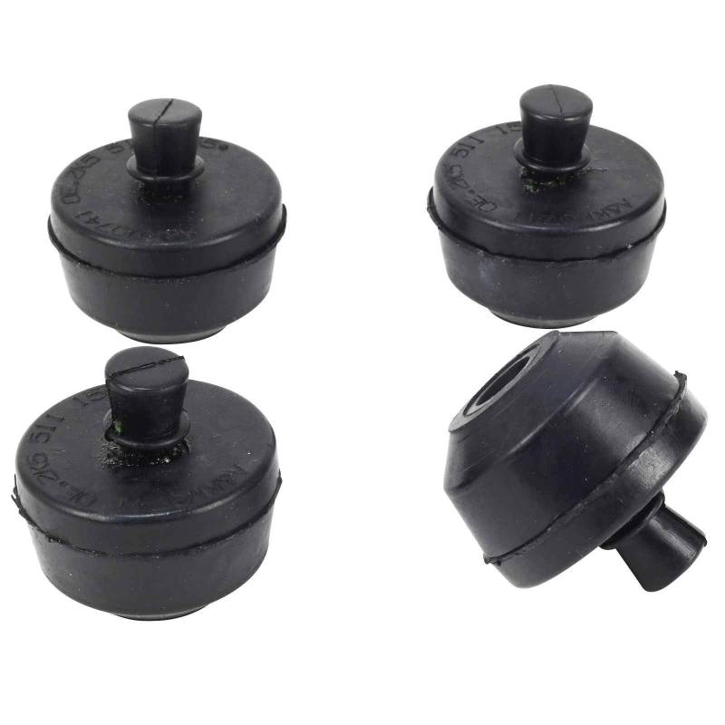 4x Anschlagpuffer Hinterachse Federwegsbegrenzer Anschlaggummi Gummipuffer Blattfederpuffer von Car-Parts24