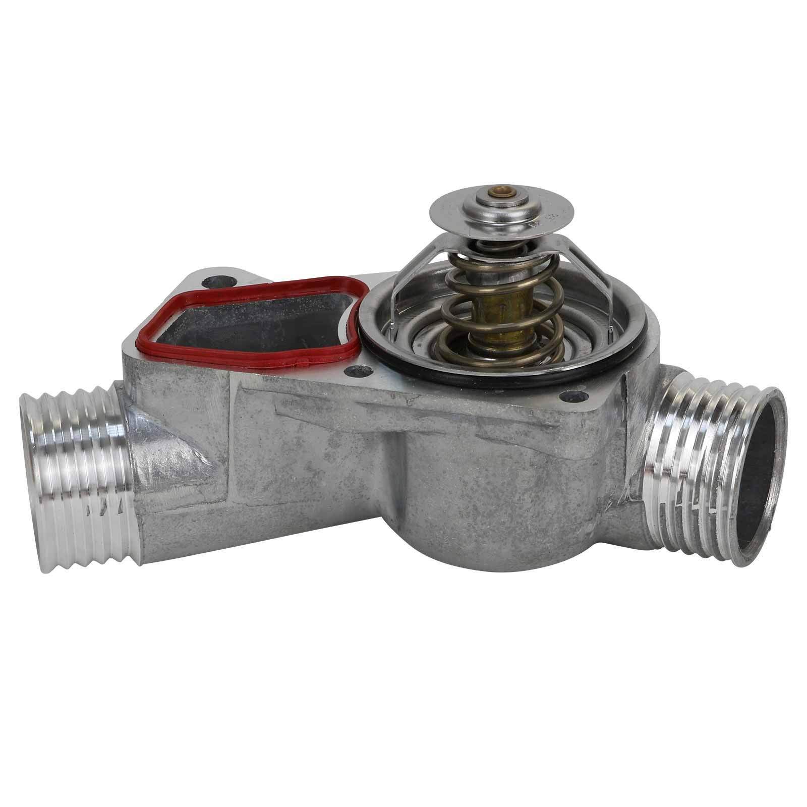 BEHR 88°C Thermostat + Aluminium Thermostatgehäuse mit Dichtung für M50 M52 Motor von Car-Parts24