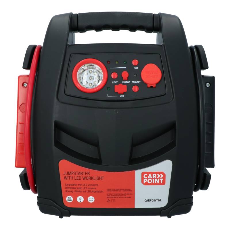 Jumpstarter 2in1 LED 12V/17AH 900A, Red von Carpoint