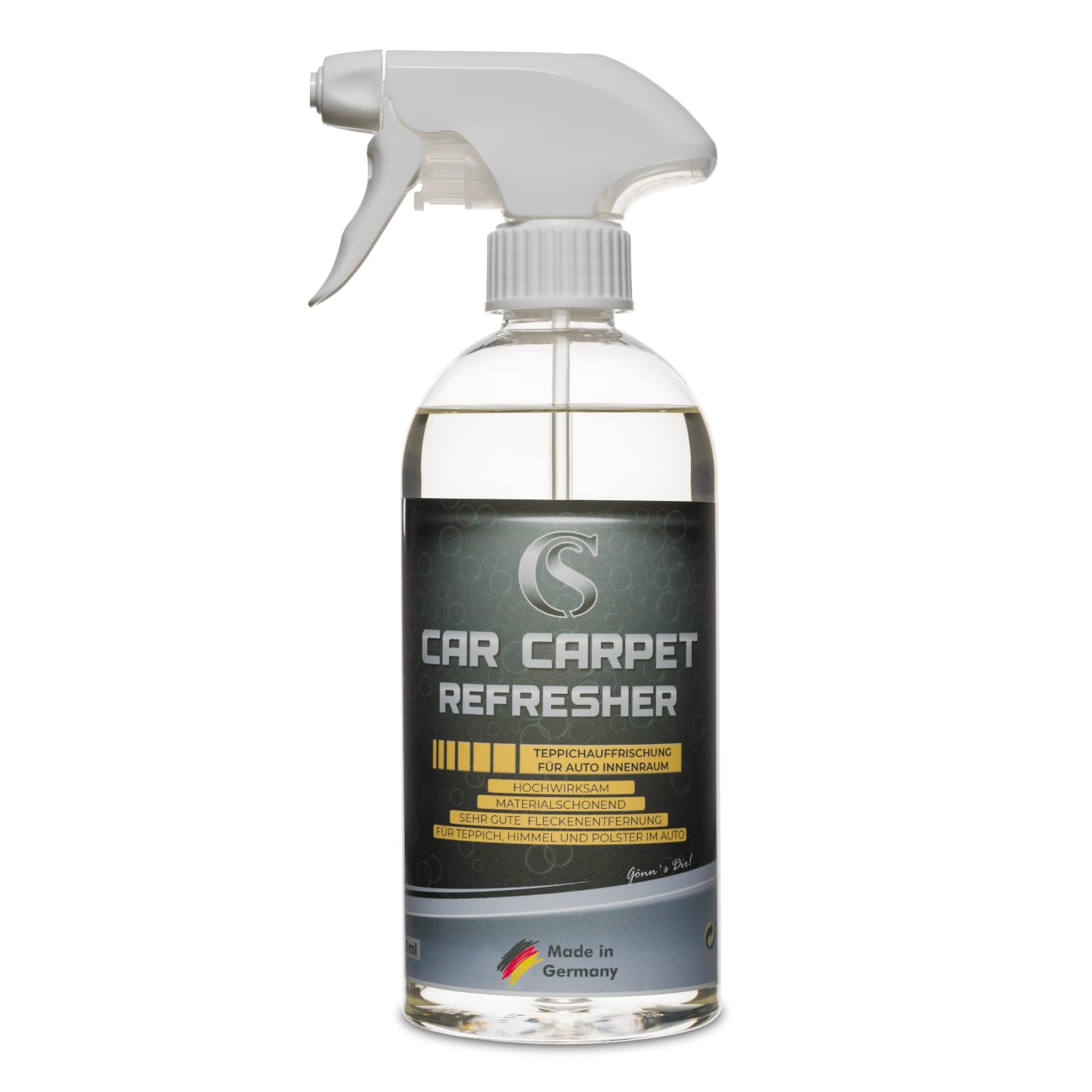 Car Sense Car Carpet Refresher - Polsterreinigung für Autoinnenraum [500ml] - Teppichreiniger Auto, Fleckenentferner für Teppich, Hochwirksam & materialschonend von Car Sense