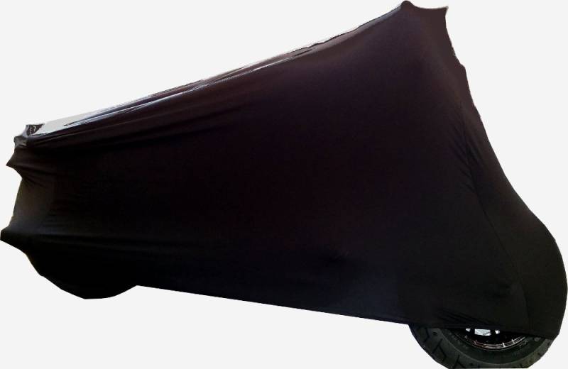 Car-e-Cover Motorradplane Motorrad Abdeckung Abdeckplane Perfect Stretch, elegant formanpassend Innen, passend für Harley Davidson Fatboy in DREI Farben von Car-e-Cover