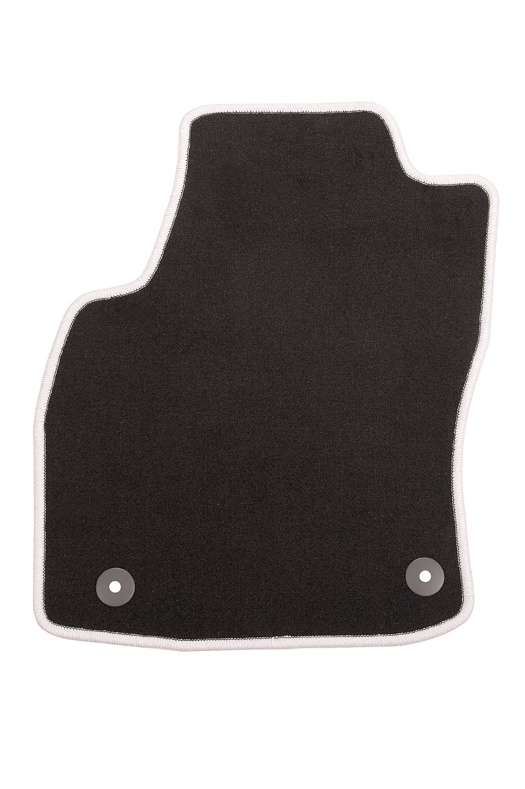 Racer Passform Auto Fußmatte aus Velours mit silber-grauer Hochglanzkettelung und Mattenhaltern für Fabia II 5-trg.,Lim. + Kombi , Baujahr 12/2007-10/2014 Racer Passform Auto Fußmatte aus Velours mit silber-grauer Hochglanzkettelung und Mattenhaltern für Fabia II 5-trg.,Lim. + Kombi , Baujahr 12/2007-10/2014 von CarFashion