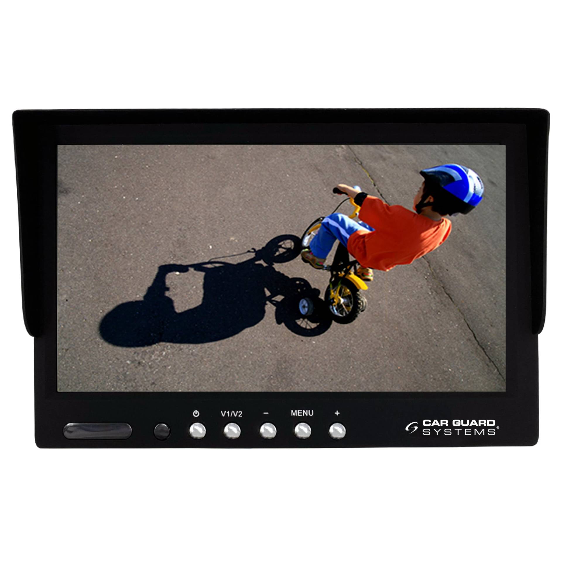 7" Monitor für Rückfahrkameras RAV-MO-7 von CARGUARD Systems, 800x480 Pixel, 2 Kamera-Eingänge (analog bis 700 TVL), 9-32V von CARGUARD SYSTEMS