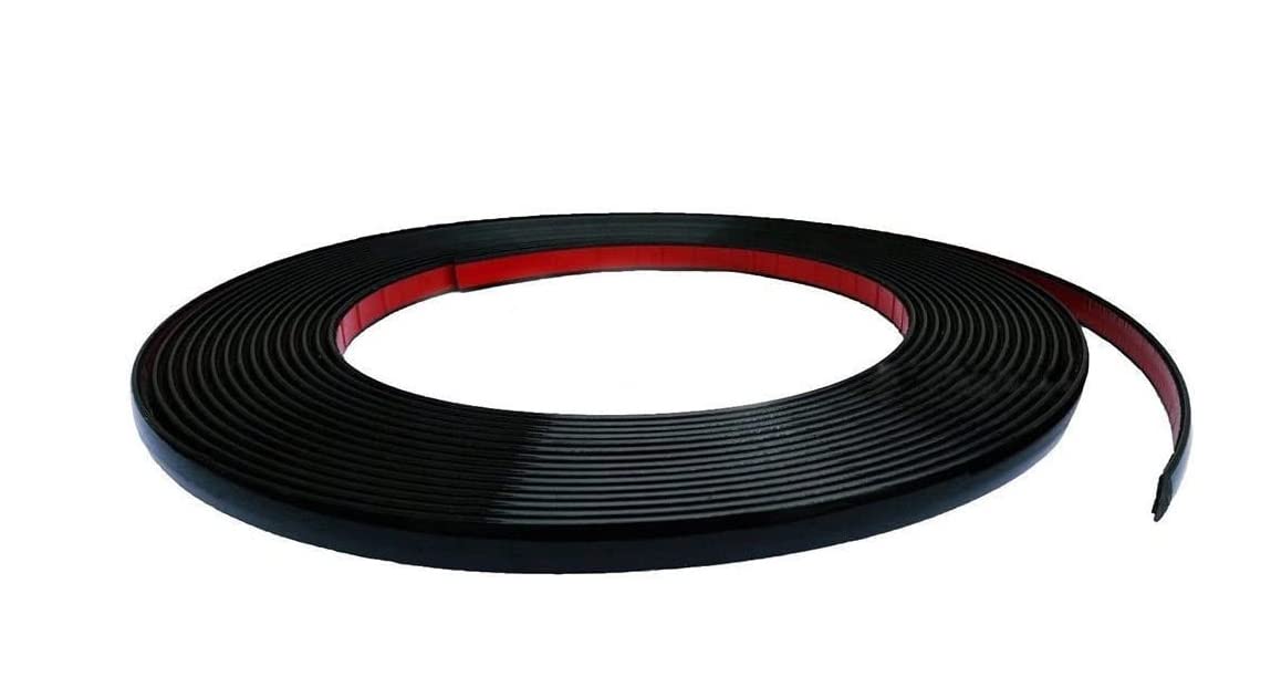 Universell 10mm x 5m Schwarz Zierleiste Leisten Selbstklebend Flexibel Auto Kantenschutz CarJoy Universell 10mm x 5m Schwarz Zierleiste Leisten Selbstklebend Flexibel Auto Kantenschutz CarJoy von CarJoy
