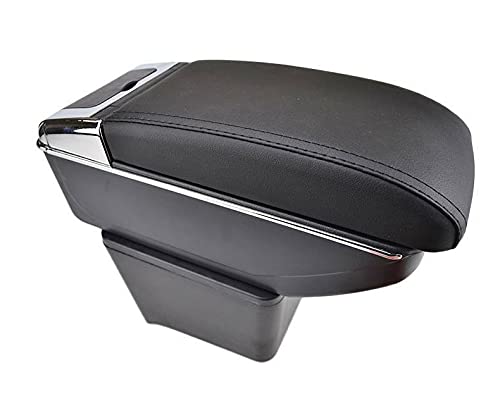 Armlehne Mittelarmlehne Gleiten Konsole Mittelkonsole Aufbewahrungsbox Schwarz Kompatibel mit VW Armlehne Mittelarmlehne Gleiten Konsole Mittelkonsole Aufbewahrungsbox Schwarz Kompatibel mit VW von CarJoy
