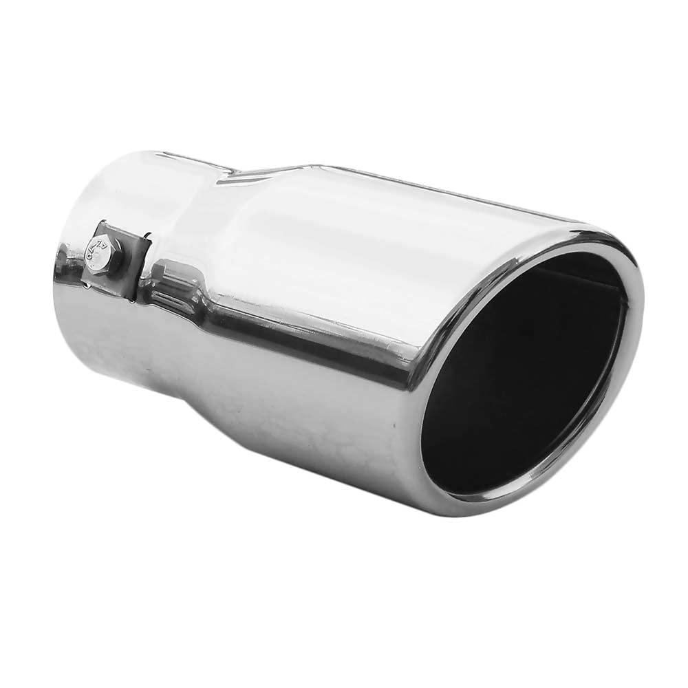 Auspuffblende, Endrohr Endrohr Endschalldämpfer Edelstahl Chrom Universal Auspuffblende, Endrohr Endrohr Endschalldämpfer Edelstahl Chrom Universal von CarJoy