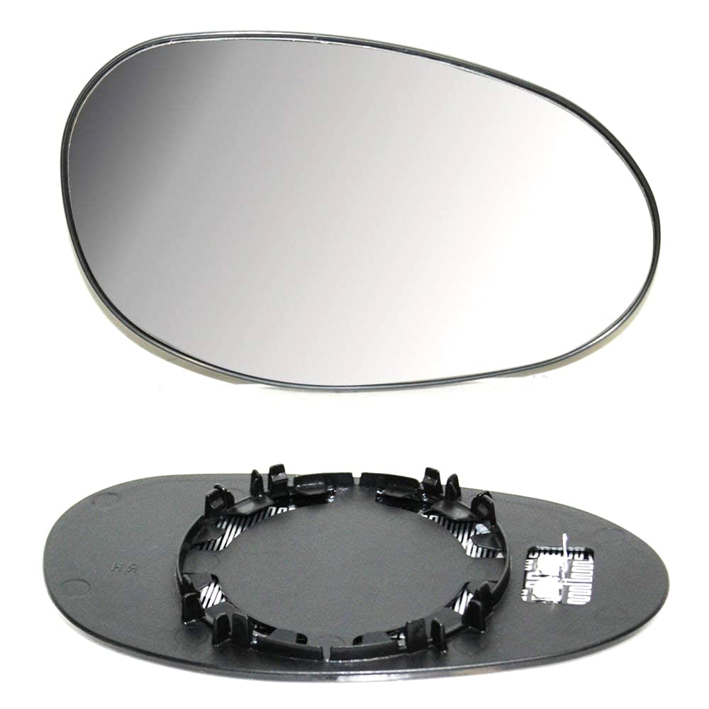 Aussenspiegel Ersatzspiegel Spiegelglas Spiegel Seitenspiegel Glas Beheizbar Links Fahrerseite Kompatibel Mit Smart OEM 0011250V00100000 von CarJoy