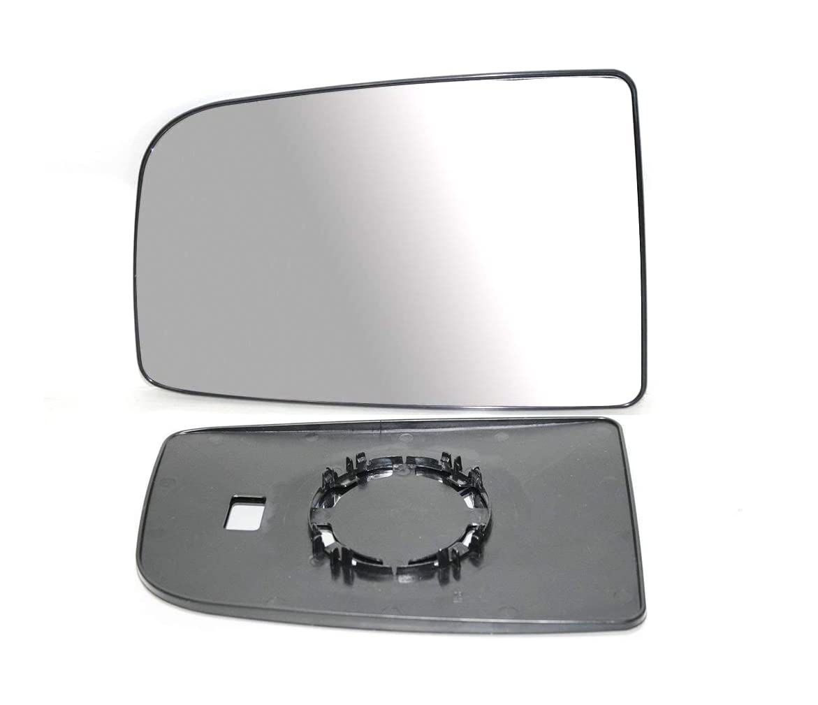 Außenspiegel Glas Spiegelglas Rechts Beifahrerseite Kompatibel Mit Mercedes Benz OEM: A0028111633 von CarJoy