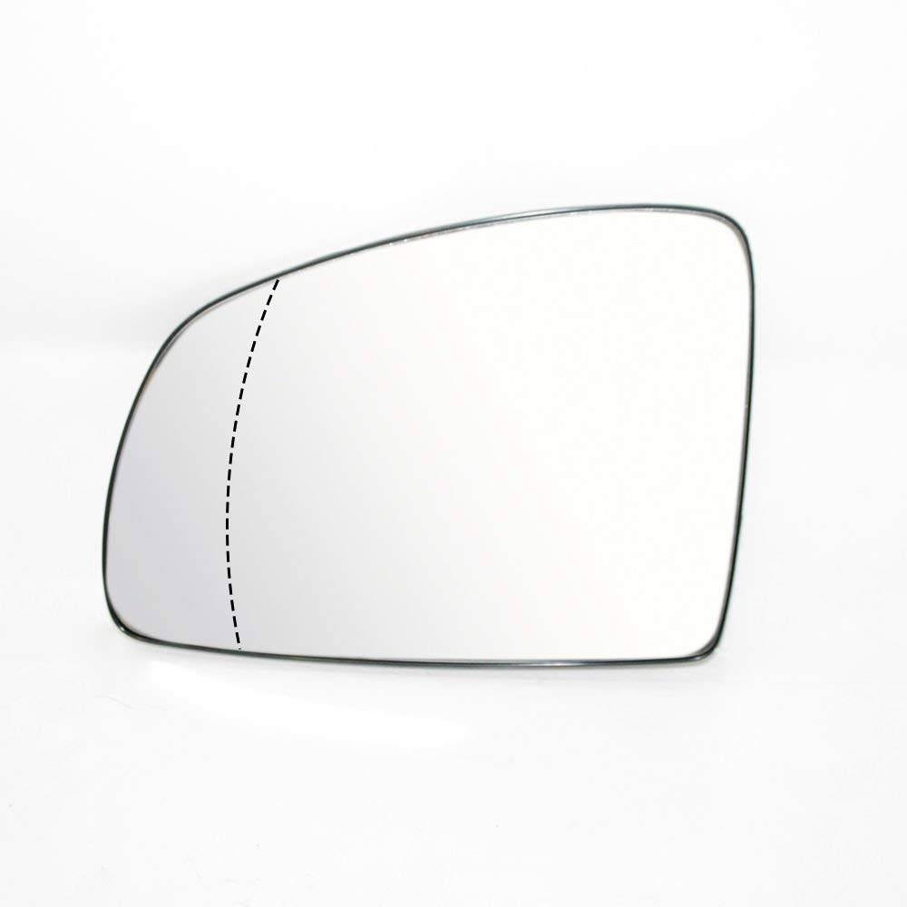 Außenspiegelglas und Basis links Weitwinkel beheizbar Kompatibel Mit Opel OEM 6428777 13148962 von CarJoy