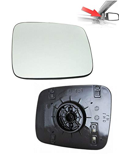 Seitenspiegel Außenspiegel Konvex Glas Spiegelglas Rechts Beifahrerseite Kompatibel mit VW von CarJoy