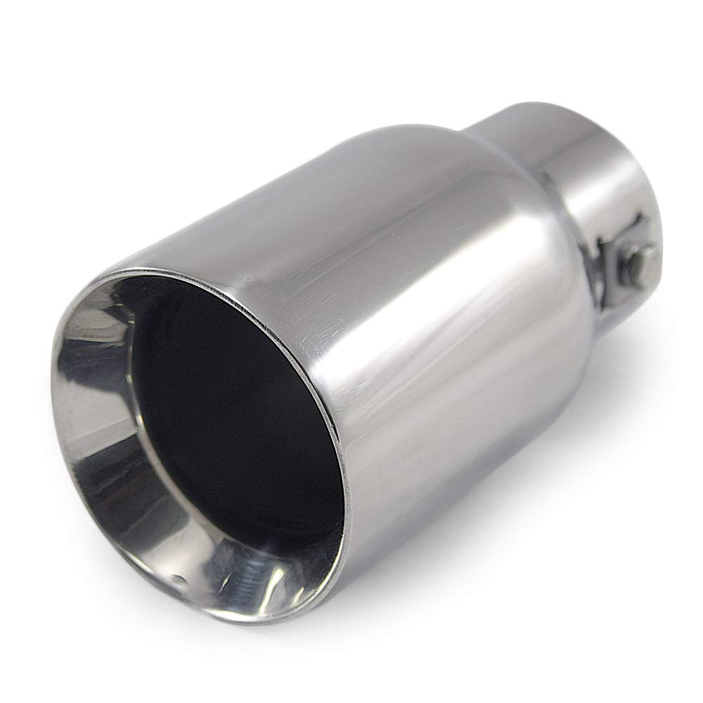 Universal Auspuffblende Endrohr Sport Schalldämpfer Edelstahl 50mm Chrom Universal Auspuffblende Endrohr Sport Schalldämpfer Edelstahl 50mm Chrom von CarJoy