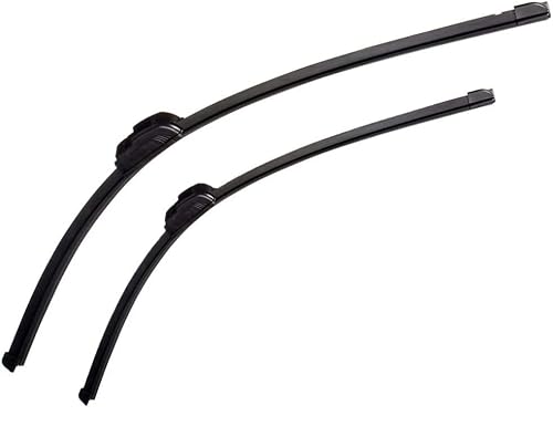 Universal Vorne Scheibenwischer Flach Wischerblätter Wischblatt Scheibenwischblätter 61cm 48cm Kompatibel mit Nissan Kompatibel mit Vauxhall Kompatibel mit Toyota von CarJoy