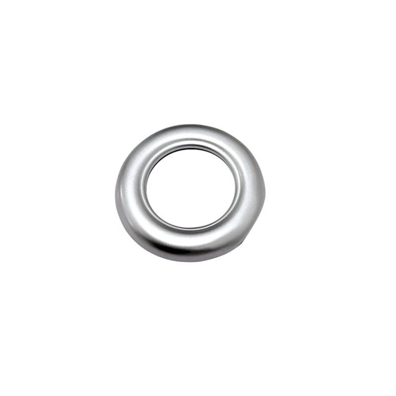 One Click Zündung Dekoration Abdeckung Verkleidung Zubehör für C-HR CHR 2024 2025 (Silber) von CarTrims Star