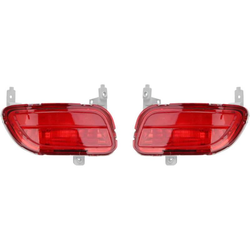 CarWorld Rücklicht Für Mazda 5 zweite Generation MK2 2008-2010 Auto Stoßstange Reflektor Nebelrücklicht von CarWorld
