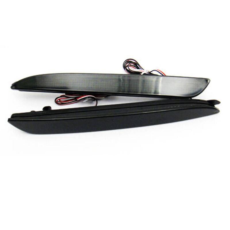 CarWorld rücklicht für Mazda 3 SPEED3 2010-2013, Auto Schwarz Smoked Lens Stoßfänger Reflektor Rücklicht Bremslicht von CarWorld
