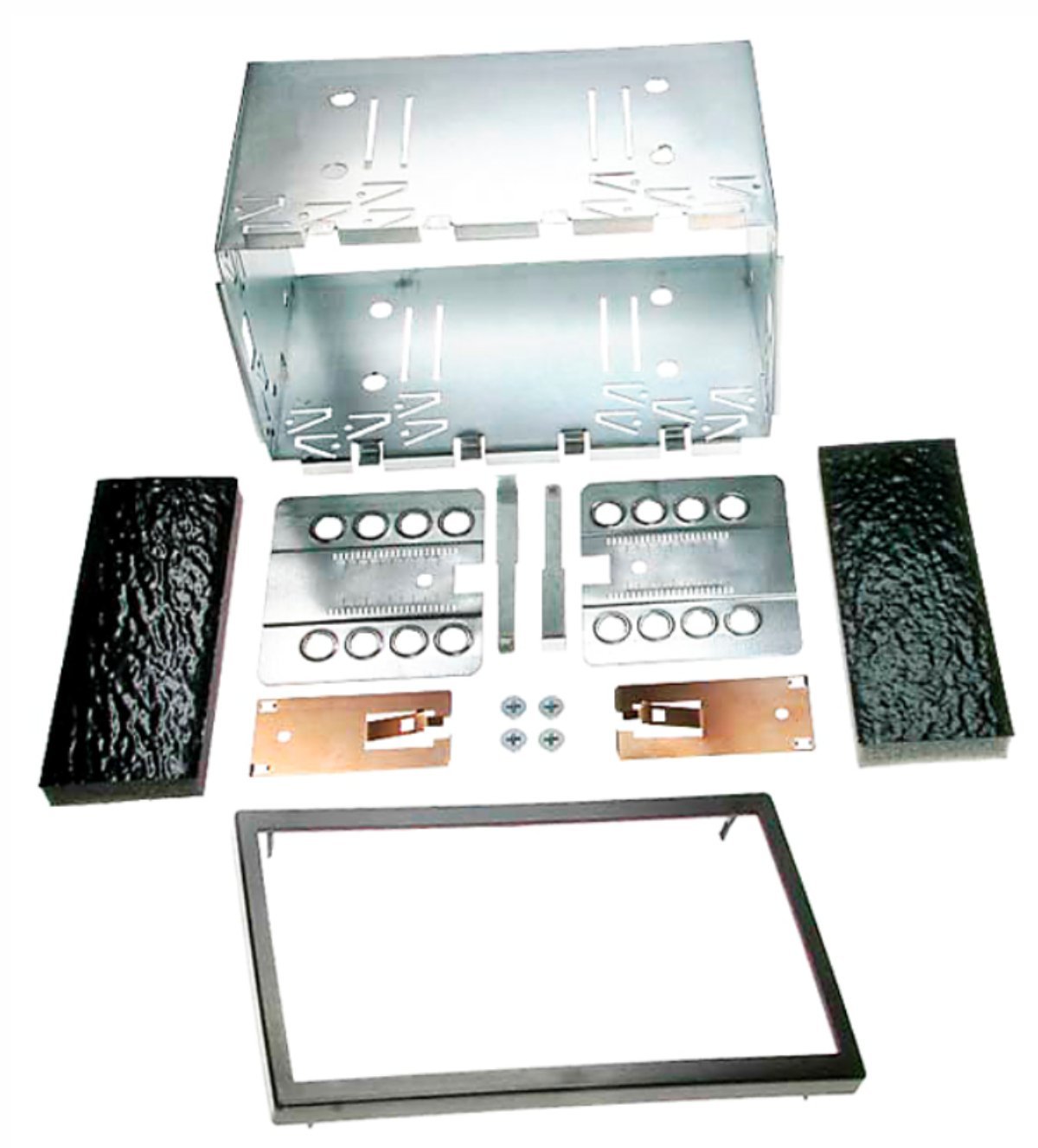 carav 14-004 Doppel DIN Autoradio Einbaurahmen Metall Schacht universal 2-DIN 180 x 113mm carav 14-004 Doppel DIN Autoradio Einbaurahmen Metall Schacht universal 2-DIN 180 x 113mm von Carav