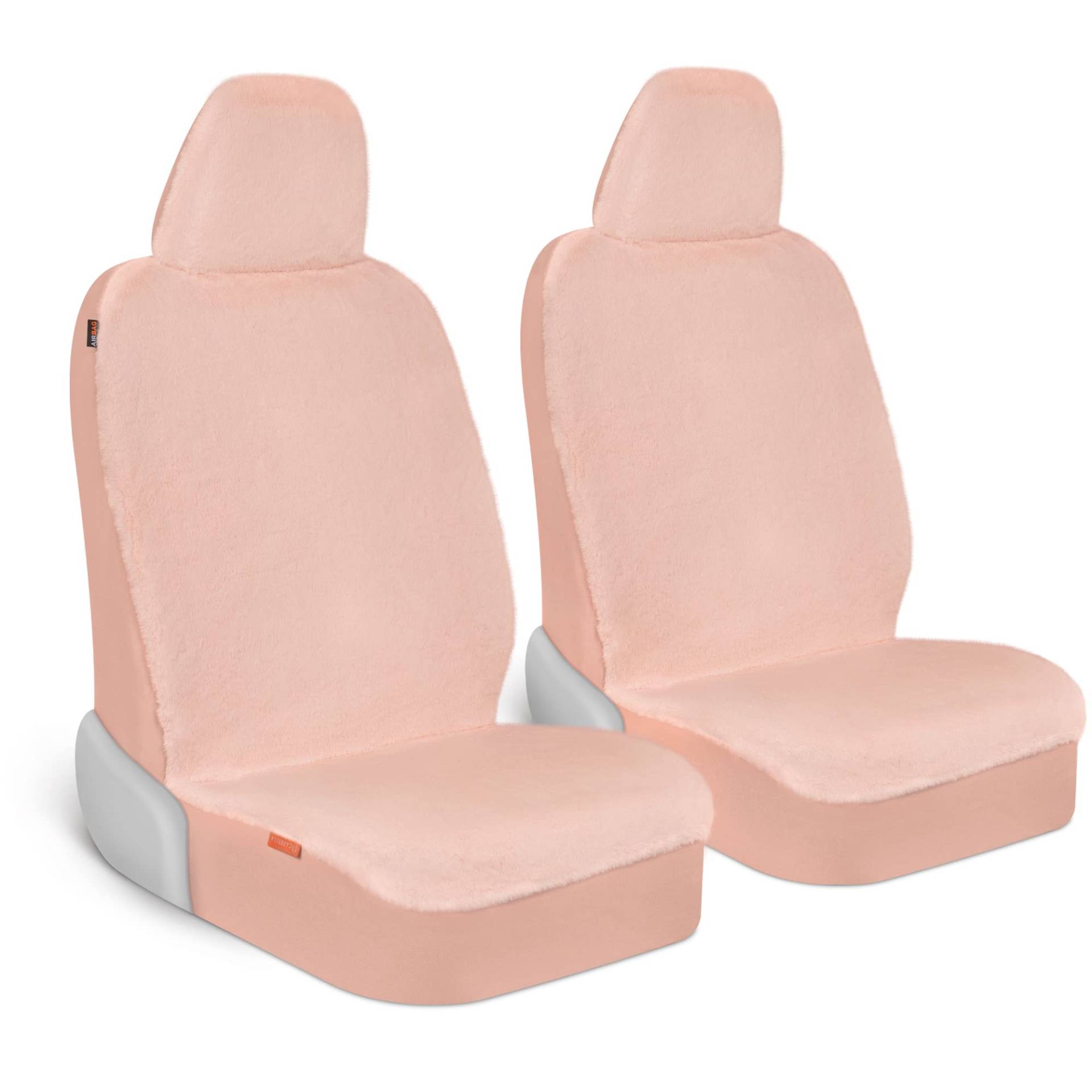 Carbella Aspen Weiche Rosa Schaffell Sitzbezüge für Frauen 2 Pack - Plüsch Kunstpelz Autositzbezüge für Vordersitze Niedliche Sitzschoner für Auto LKW Van SUV Carbella Aspen Weiche Rosa Schaffell Sitzbezüge für Frauen 2 Pack - Plüsch Kunstpelz Autositzbezüge für Vordersitze Niedliche Sitzschoner für Auto LKW Van SUV von Carbella