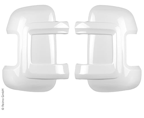 Carbest Spiegelprotektoren-Set für Fiat Ducato ab Bj. 06, lang, weiß von Carbest