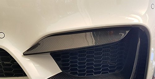 CaCsP Carbon Front Flaps Frontlippe Spoiler Ecken kompatibel mit BMW M3 F80 M4 F82 F83 von Carbon and Car Styling Parts