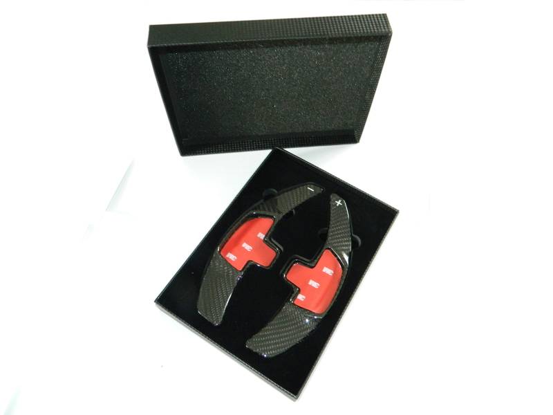 CaCsP Carbon Schaltpaddles Schaltwippen Shift Paddles Innenraum Interieur kompatibel mit Mercedes Benz W176 W246 X117 C117 W213 W205 C205 A205, S205 C218 W222 R231 R172 X156 C292 X166 X253 W447 W463 von Carbonveredelung