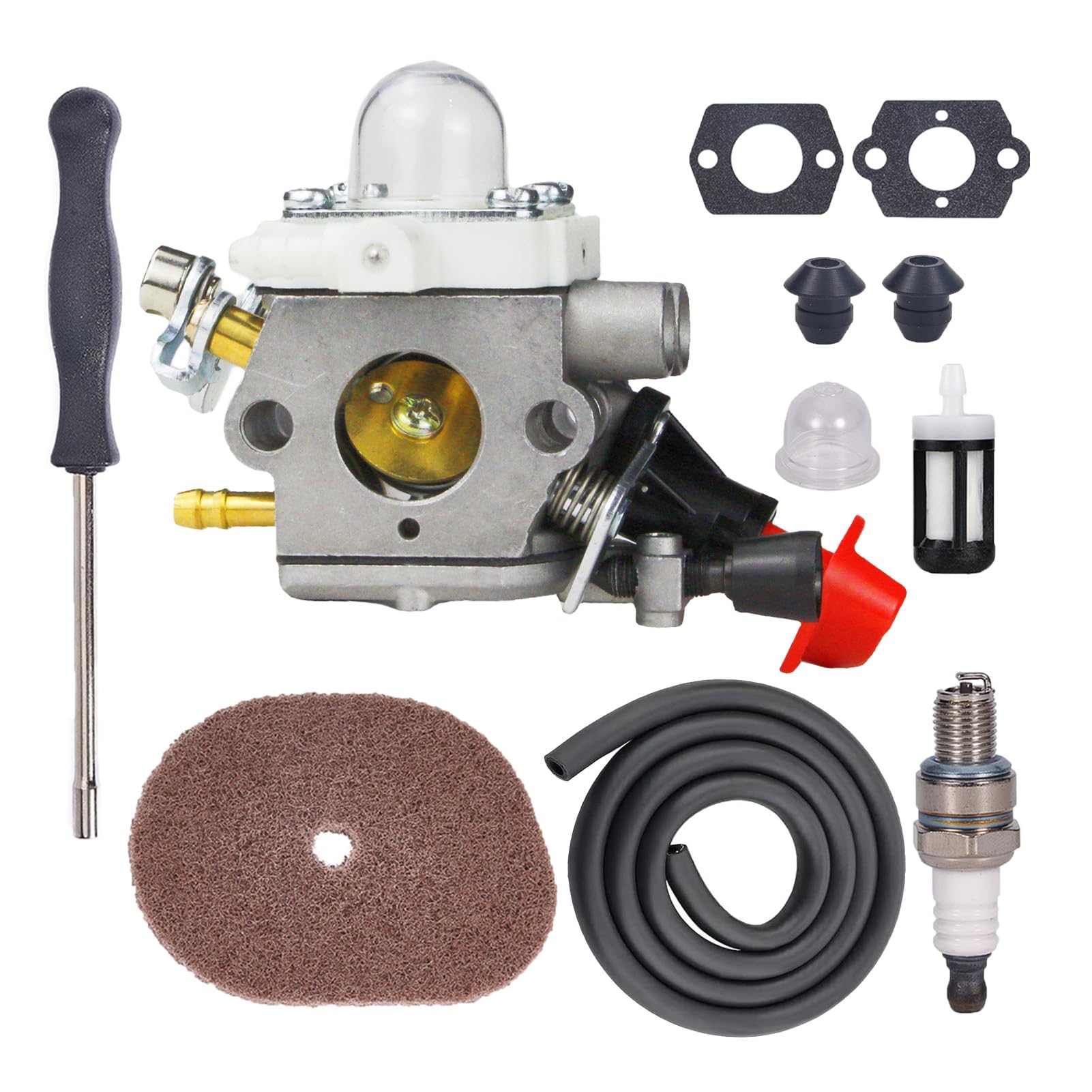 Carburionix C1M-S207A FS56RC FS56 Vergaser-Kit für Stihl C1M-S207 FS 56 RC 56RC FS56R FS40 FS50 FS56 FS70 FS70R FS70RC KM56 KM56RC Trimmer Unkrautfresser Vergaser ersetzen OEM 4144-12 0-0600 3 4144 Carburionix C1M-S207A FS56RC FS56 Vergaser-Kit für Stihl C1M-S207 FS 56 RC 56RC FS56R FS40 FS50 FS56 FS70 FS70R FS70RC KM56 KM56RC Trimmer Unkrautfresser Vergaser ersetzen OEM 4144-12 0-0600 3 4144 von Carburionix