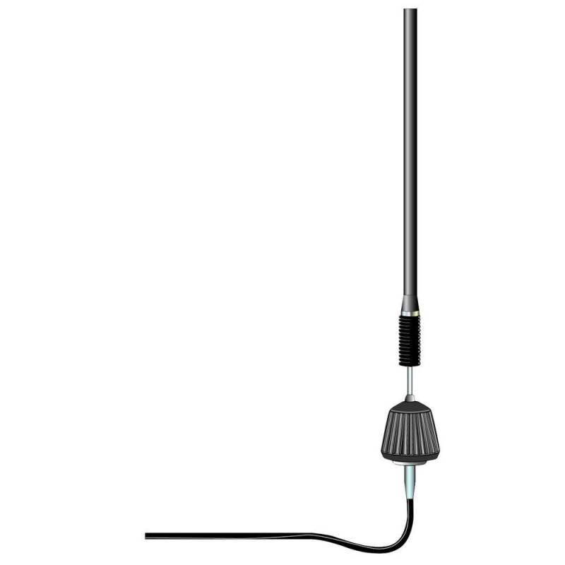 Carcoustic 6002540 Aufbau Antenne mit Gummimast von Carcoustic