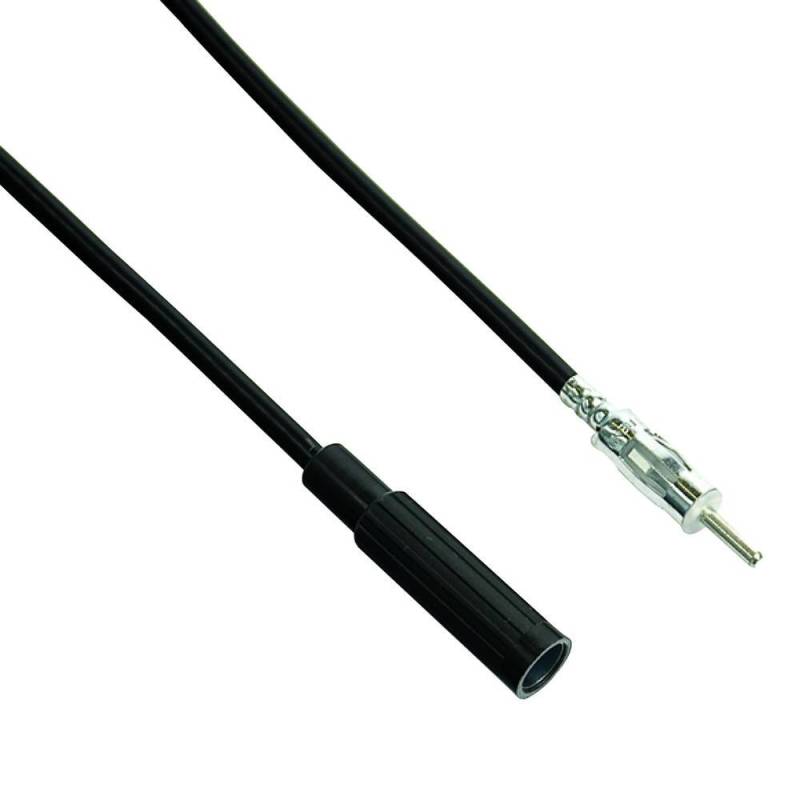 Carcoustic 6003127 Antennenverlängerungskabel Universal DIN - DIN Stecker 12V, 1 m von Carcoustic