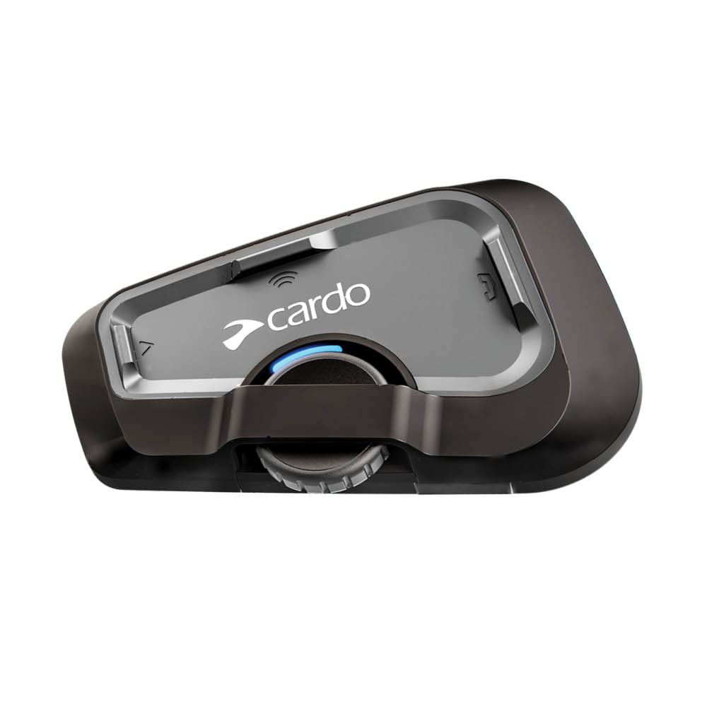 CARDO, kostenloses Motorrad-Gegensprechanlagen-Kit Bluetooth Freecom 4X Duo, Black von Cardo