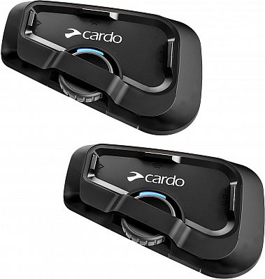 Cardo Freecom 2x, Kommunikationssystem Doppelset - Schwarz von Cardo