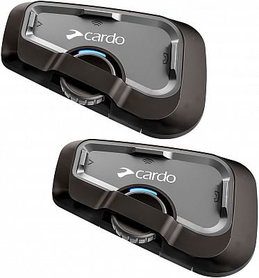 Cardo Freecom 4x, Kommunikationssystem Doppelset - Schwarz von Cardo