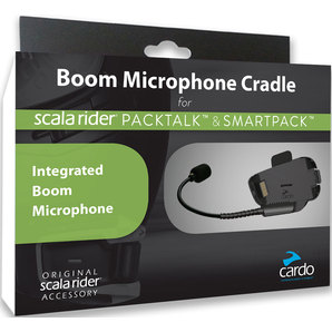 Cardo PACKTALK/SMARTPACK Halterung mit integriertem Schwanenhalsmikrofon von Cardo