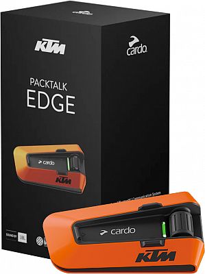 Cardo Packtalk Edge KTM, Kommunikationssystem - Orange/Schwarz von Cardo