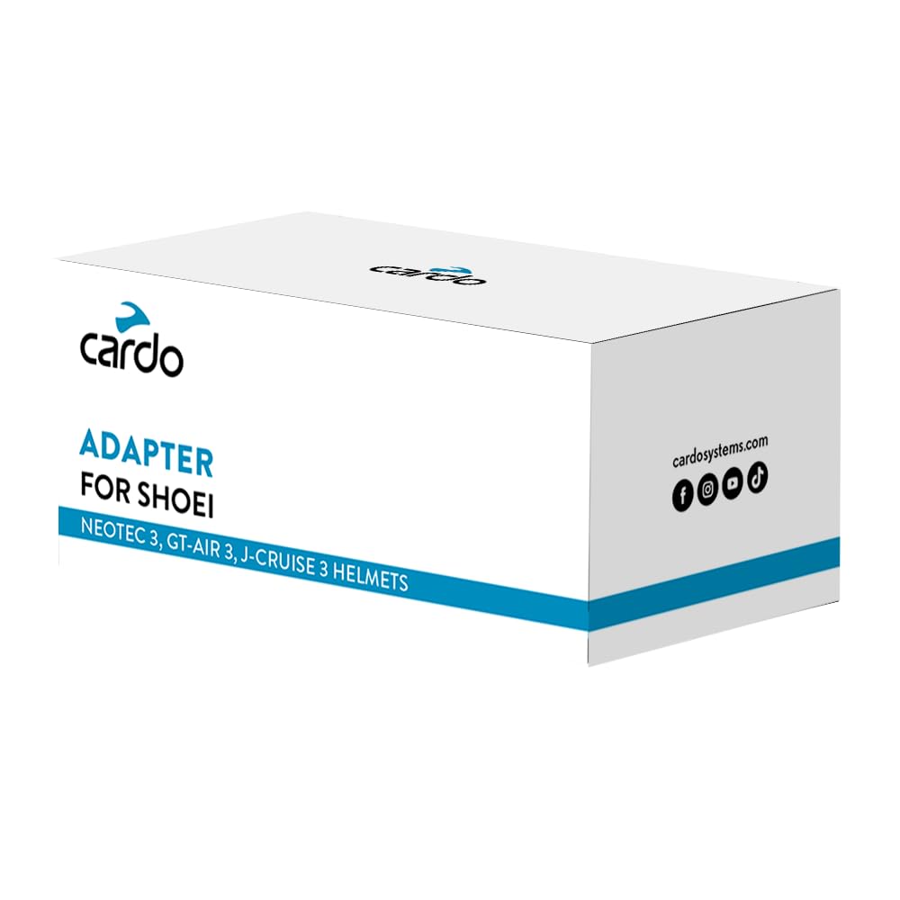 Cardo Packtalk Shoei-Adapter, 3. Generation von Cardo