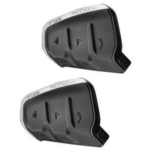 Cardo Packtalk Slim Doppelset Kommunikationsgerät Cardo Packtalk Slim Doppelset Kommunikationsgerät von Cardo