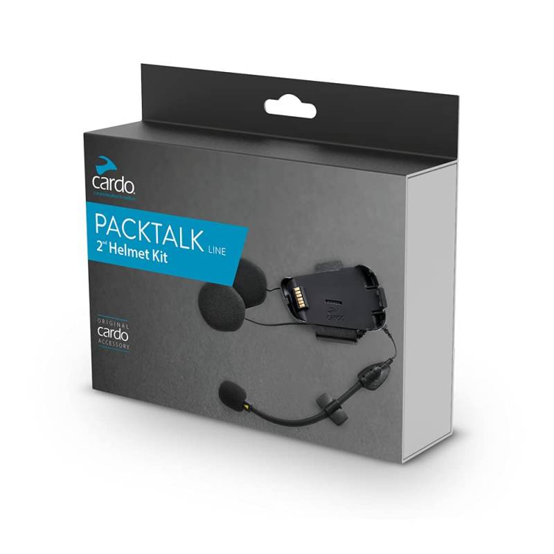 CARDO KIT 2. PACKTALK Kopfhörer Unterstützung 2 Mikrofone 2 Kopfhörer/Stick Base Support.PTALK Noir U von CARDO