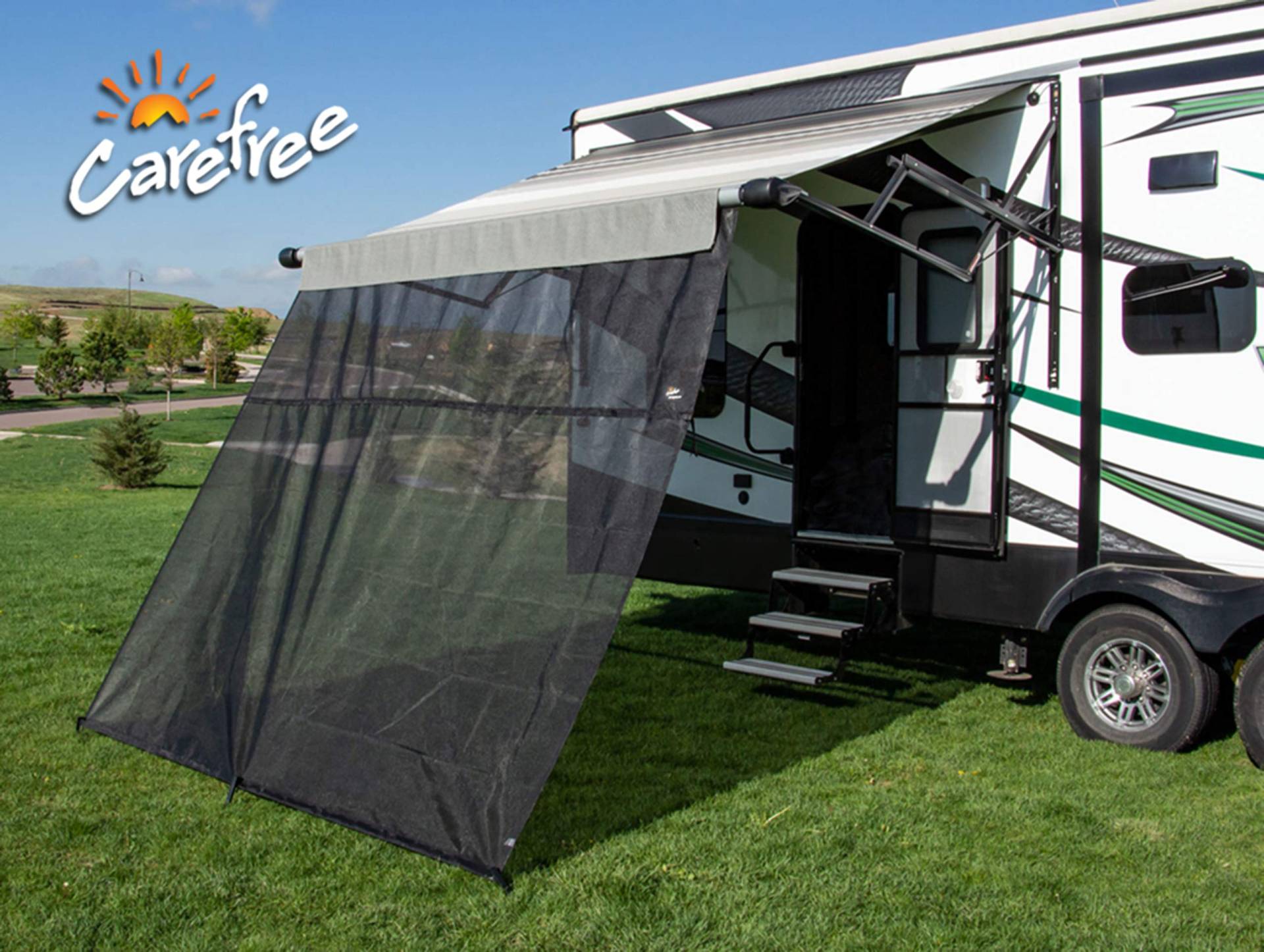 Carefree 701309ACD Vorzeltblocker, 33 x 2,9 m, Schwarz Carefree 701309ACD Vorzeltblocker, 33 x 2,9 m, Schwarz von Carefree