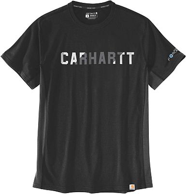 Carhartt Block Logo, T-Shirt - Schwarz (N04) - S von Carhartt