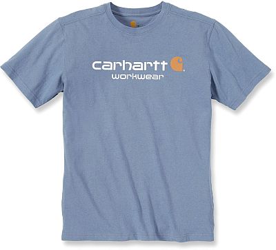 Carhartt Core Logo, T-Shirt - Hellblau - M von Carhartt