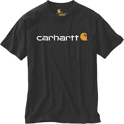 Carhartt Core Logo, T-Shirt - Schwarz/Weiß - S von Carhartt