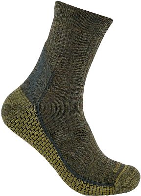Carhartt Force Grid Merino, Socken - Dunkelgrün - XL von Carhartt