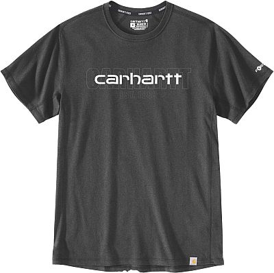 Carhartt Force Logo Graphic, T-Shirt - Dunkelgrau/Weiß - L von Carhartt