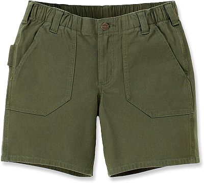 Carhartt Rugged Flex Canvas Work, Shorts Damen - Dunkelgrün - W18 von Carhartt