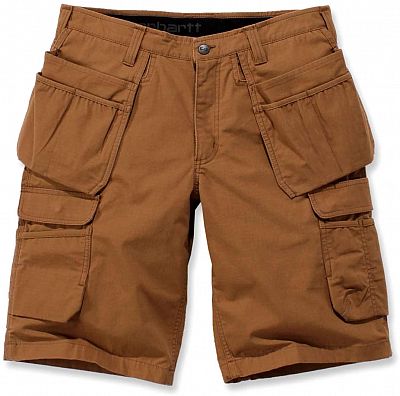 Carhartt Steel Multipocket, Cargoshorts - Braun - W30 von Carhartt