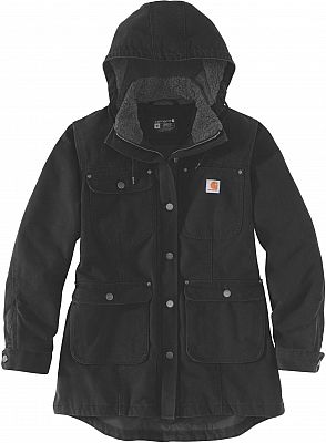 Carhartt Washed Duck, Mantel Damen - Schwarz - XS von Carhartt